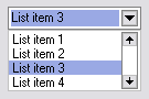 Thumbnail for Drop-down list